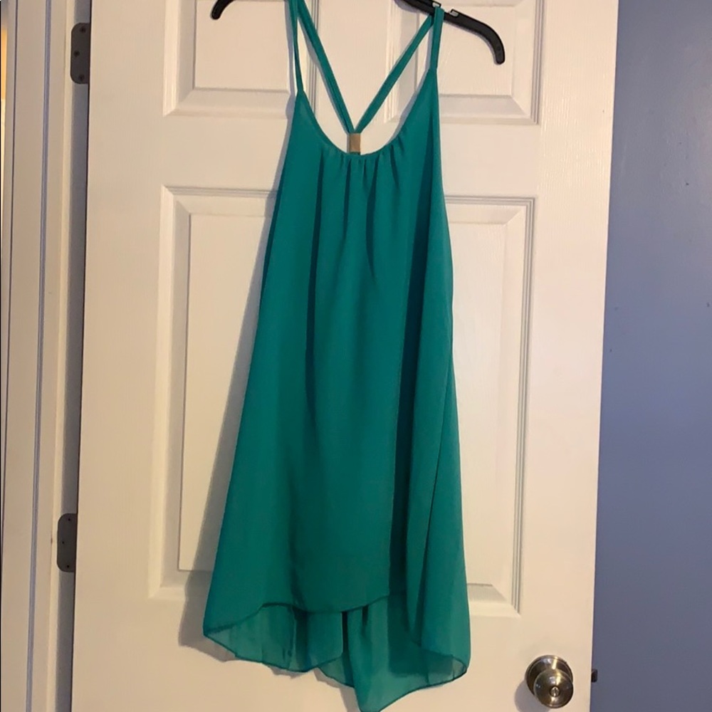 Teal Dress